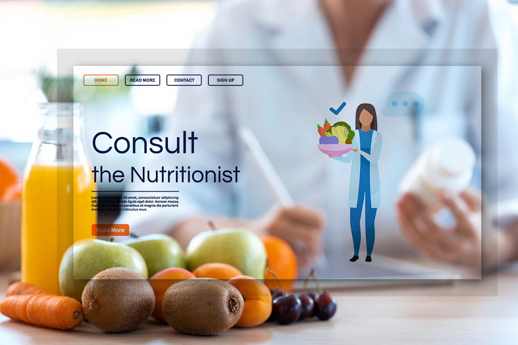 diseño de página web para nutriologos